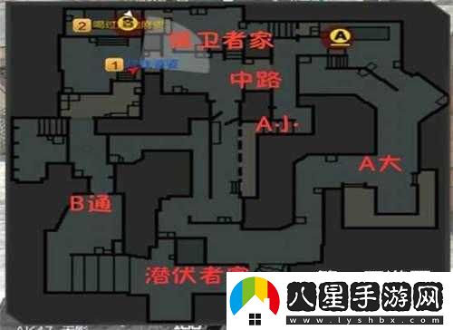 CF手游荒島特訓(xùn)樓餐廳布局與點(diǎn)位解析