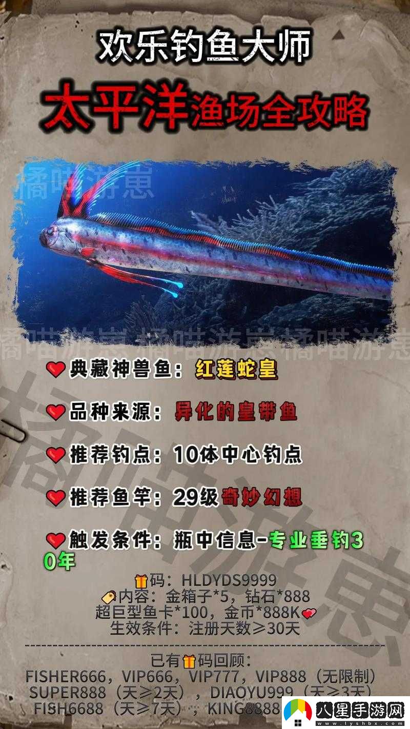 歡樂(lè)釣魚(yú)大師如何釣到超奇珍魚(yú)的技巧