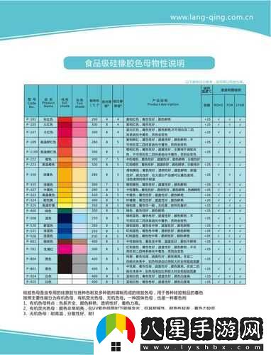 色母系列產品適用范圍