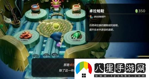塞爾達傳說智慧的再現(xiàn)卓拉蛙鞋怎么獲取