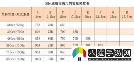 國產(chǎn)尺碼與歐洲尺碼表對照表對比詳情