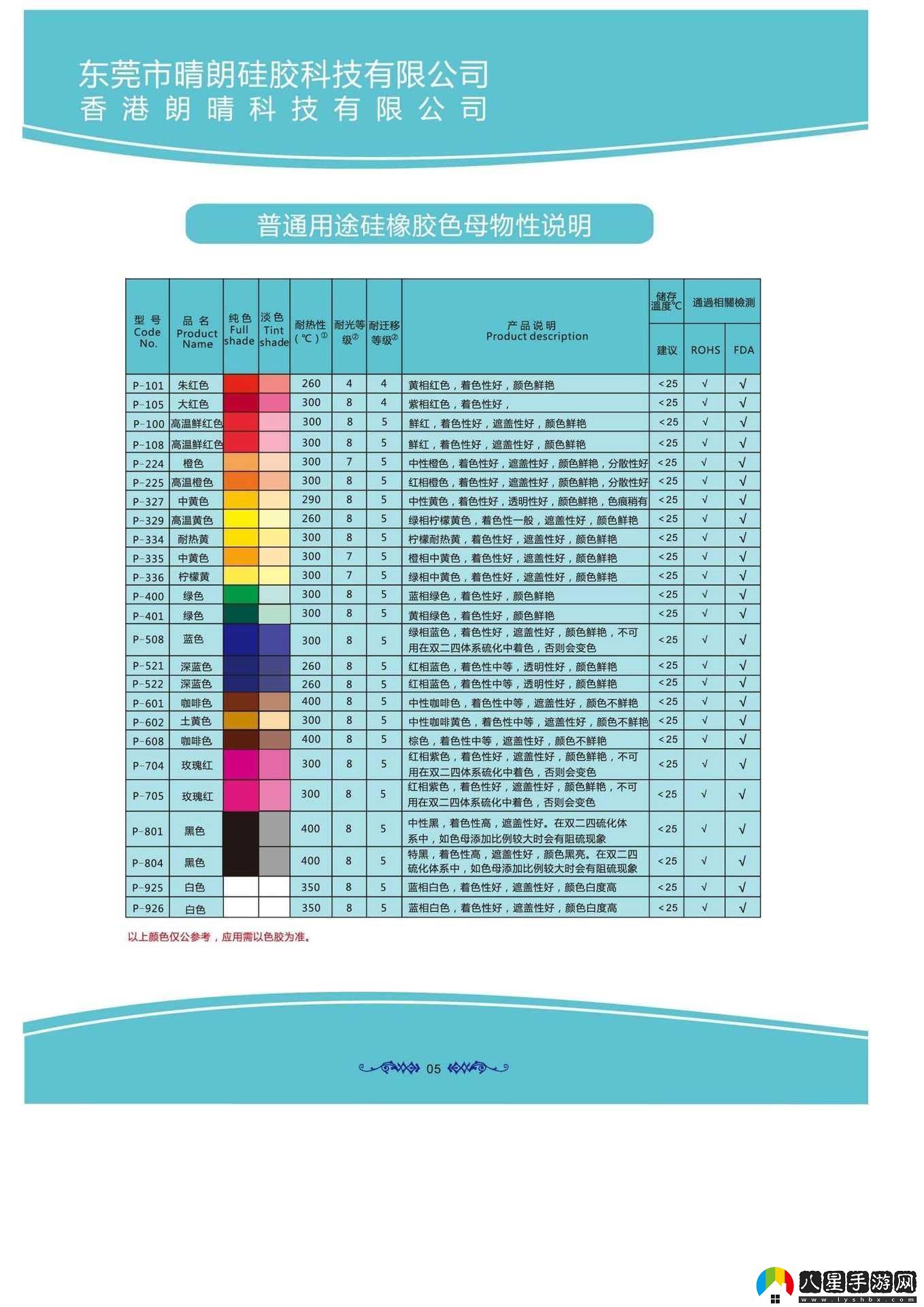 塑料界的調(diào)色板