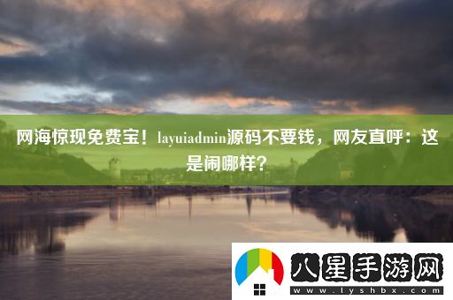 網(wǎng)海驚現(xiàn)免費(fèi)寶！layuiadmin源碼不要錢