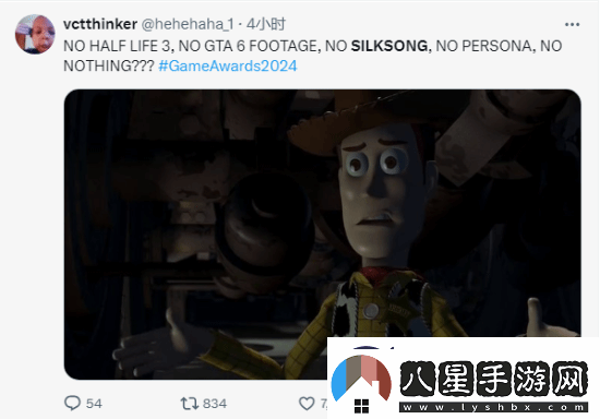 絲之歌再次缺席TGA！五年等待讓粉絲陷入絕望