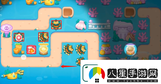 保衛(wèi)蘿卜4海的閨女第7關(guān)通關(guān)攻略