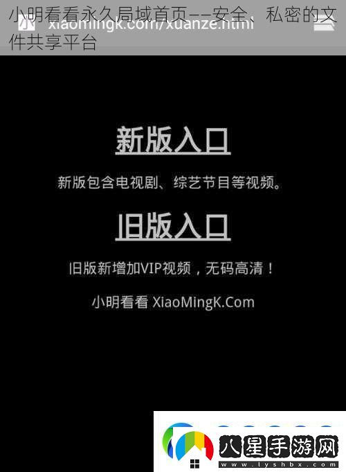 小明看看永久局域首頁(yè)——安全、私密的文件共享平臺(tái)