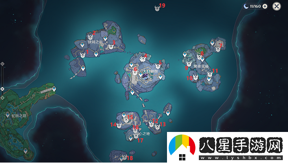 原神淵下宮鍵紋寶箱19個(gè)位置一覽