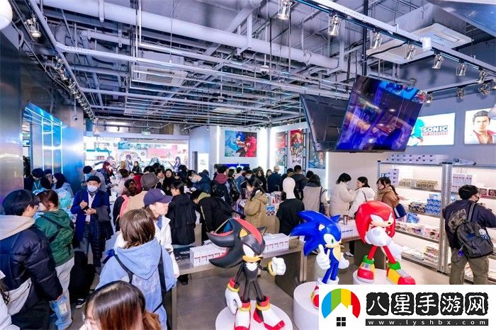 世嘉SEGA中國首家快閃店登陸上海百聯(lián)ZX