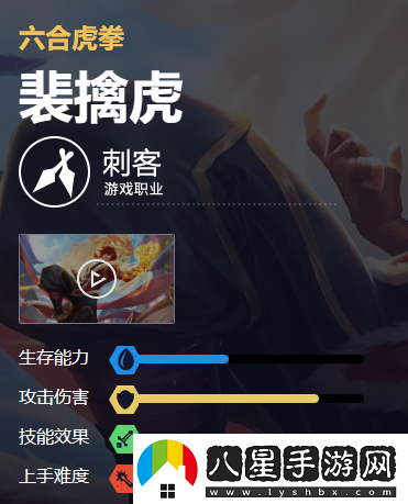 王者榮耀裴擒虎怎么樣