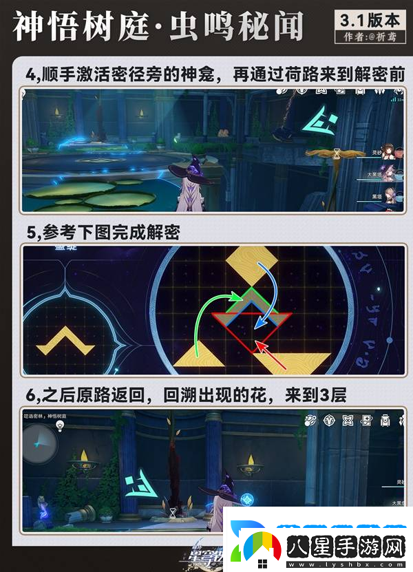 崩壞星穹鐵道永夜囈語密林神悟樹庭寶箱收集攻略