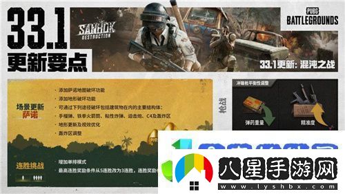 PUBG推出薩諾地形破壞功能小叮當(dāng)聯(lián)名皮膚火熱售賣中！